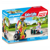 Playmobil Starterpack Rescate con Segway - 71257
